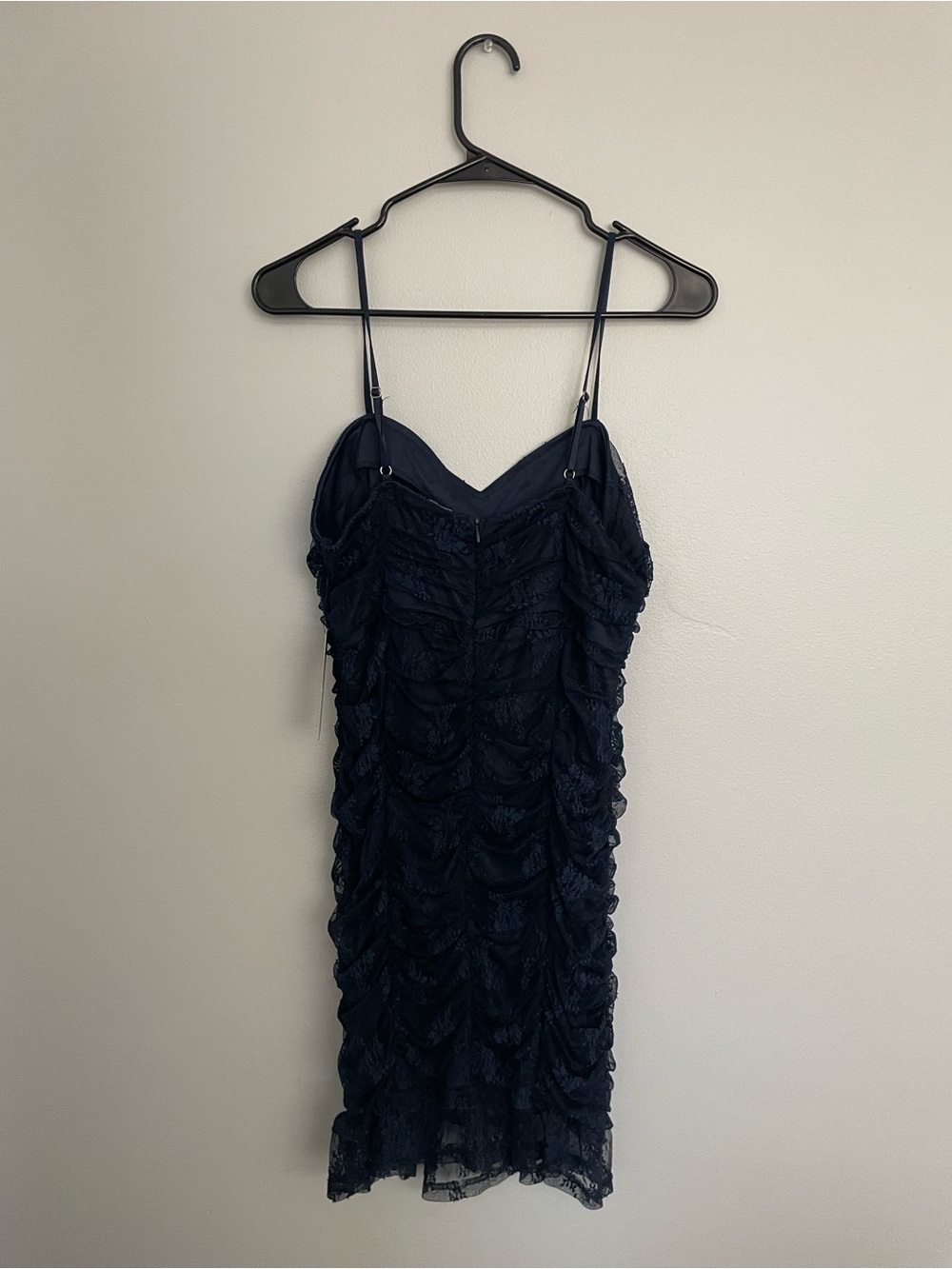 NWT LULU’S Lacy Navy Dress